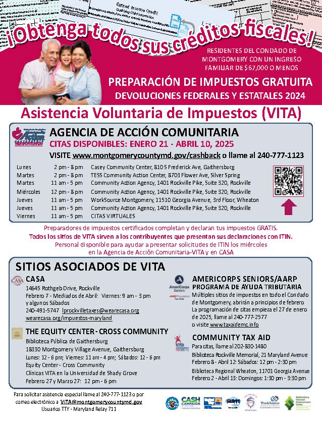 Spanish VITA Partnership Flyer